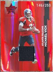Michael Vick [Jersey] #6 Football Cards 2006 Leaf Rookies & Stars Prices