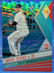Rafael Devers [Aqua] #22 Baseball Cards 2018 Panini Chronicles Phoenix Prices