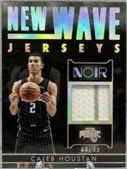 Caleb Houstan #NWJ-CHS Basketball Cards 2022 Panini Noir New Wave Jerseys Prices