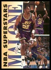 Karl Malone #10 Basketball Cards 1993 Fleer NBA Superstars Prices