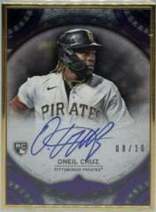 Oneil Cruz [Purple] #TCA-OC Baseball Cards 2022 Topps Transcendent Collection Autographs Prices