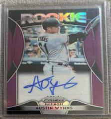 Austin Wynns [Purple Prizm] #RA-AW Baseball Cards 2019 Panini Prizm Rookie Autographs Prices