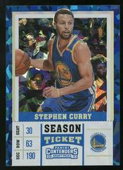 Stephen Curry [Cracked Ice] Basketball Cards 2017 Panini Contenders Draft Picks Prices