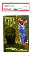 James Harden [Gold] Basketball Cards 2021 Panini Illusions Intriguing Players Prices