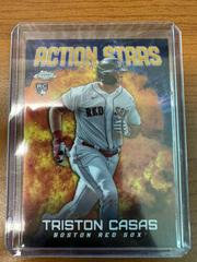 Triston Casas [Gold] #ASC-7 Baseball Cards 2023 Topps Chrome Update Action Stars Prices