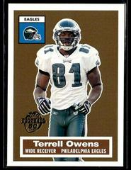 Terrell Owens Football Cards 2005 Topps Turn Back the Clock Prices