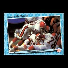 Cleveland Browns [Buried By the Browns] Football Cards 1986 Fleer Team Action Prices
