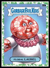 Floral LAUREL [Green] #32a Garbage Pail Kids Go on Vacation Prices