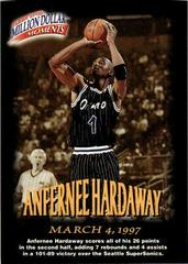 Anfernee Hardaway #10 Basketball Cards 1997 Fleer Million Dollar Moments Prices