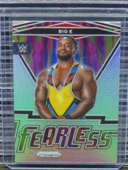 Big E [Silver Prizm] Wrestling Cards 2022 Panini Prizm WWE Fearless Prices
