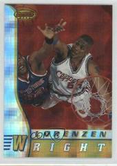Lorenzen Wright Atomic Refractor Basketball Cards 1996 Bowman's Best Rookie Prices