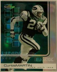 Curtis Martin [Refractor] #3 Football Cards 2002 Topps Finest Prices