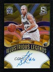 Mike Bibby [Gold] Basketball Cards 2021 Panini Spectra Illustrious Legends Signatures Prices