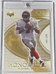 Michael Vick [Gold] #71 Football Cards 2003 Upper Deck Honor Roll Prices