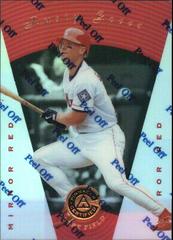 Rusty Greer [Mirror Red] Baseball Cards 1997 Pinnacle Certified Prices