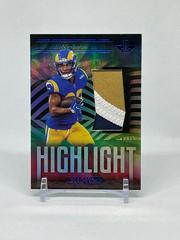 Cam Akers [Blue] #HS-CA Football Cards 2021 Panini Illusions Highlight Swatches Prices