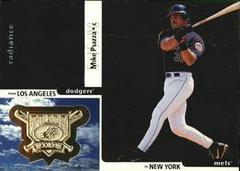 Mike Piazza [Radiance] #340 Baseball Cards 1998 SPx Finite Prices