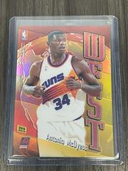 Tim Thomas, Antonio McDyess [Refractor] #EW18 Basketball Cards 1998 Topps East West Prices