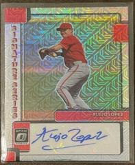 Alejo Lopez #SIGS-AL Baseball Cards 2022 Panini Donruss Optic Signature Series Prices