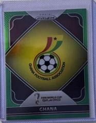 Ghana [Green] Soccer Cards 2022 Panini Prizm World Cup Team Badges Prices