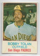 Bobby Tolan [Hand Cut] #1 Baseball Cards 1975 Hostess Prices
