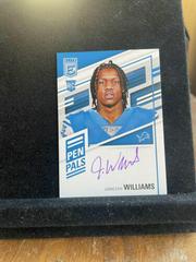 Jameson Williams [Purple Ink] #PP-JW Football Cards 2022 Panini Donruss Elite Pen Pals Autographs Prices