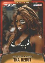 Rhaka Khan #13 Wrestling Cards 2008 TriStar TNA Cross the Line Prices