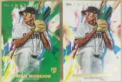 Adrian Morejon #87 Baseball Cards 2020 Topps Inception Prices