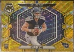 Will Levis [Gold Wave] #ND-4 Football Cards 2023 Panini Mosaic NFL Debut Prices