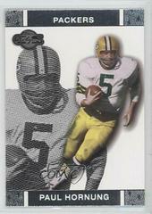 Paul Hornung #43 Football Cards 2007 Topps CO Signers Prices