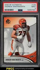 Andrew Whitworth Football Cards 2006 SP Authentic Prices
