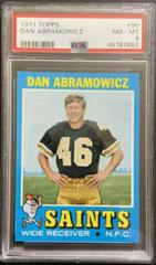 Dan Abramowicz #90 Football Cards 1971 Topps Prices