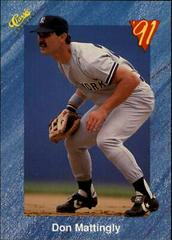 Don Mattingly Baseball Cards 1991 Classic Prices