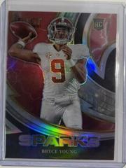 Bryce Young [Silver] #SPR-BY Football Cards 2023 Panini Select Draft Picks Sparks Prices