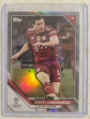 Robert Lewandowski [Silver] Soccer Cards 2021 Topps UEFA Champions League Prices