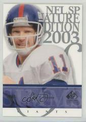 Phil Simms Football Cards 2003 SP Signature Prices