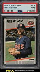 Bert Blyleven #105 Baseball Cards 1989 Fleer Glossy Prices