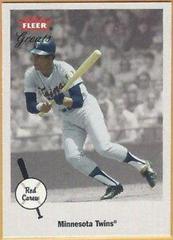 Rod Carew #29 Baseball Cards 2002 Fleer Greats Prices