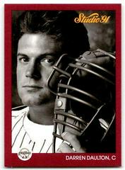 Darren Daulton #212 Baseball Cards 1991 Studio Prices