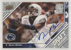 Deon Butler [Autograph] #124 Football Cards 2009 Upper Deck Draft Edition Prices