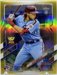 Alec Bohm [Gold Refractor] #119 Baseball Cards 2021 Topps Chrome Ben Baller Prices