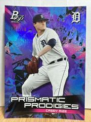 Casey Mize [Purple] #27 Baseball Cards 2019 Bowman Platinum Prismatic Prodigies Prices