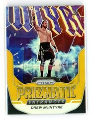 Drew McIntyre [Gold Prizm] Wrestling Cards 2022 Panini Prizm WWE Prizmatic Entrances Prices