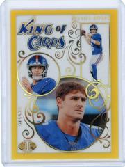 Daniel Jones [Gold] #3 Football Cards 2023 Panini Illusions King of Cards Prices