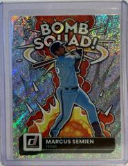 Marcus Semien [Rapture] #BS-4 Baseball Cards 2022 Panini Donruss Bomb Squad Prices