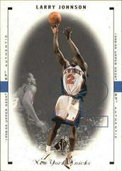 Larry Johnson #61 Basketball Cards 1998 SP Authentic Prices