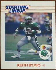 Keith Byars Football Cards 1988 Kenner Starting Lineup Prices