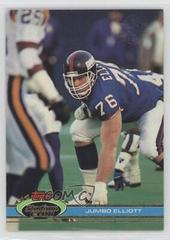 Jumbo Elliott [Super Bowl XXVI] #432 Football Cards 1991 Stadium Club Prices