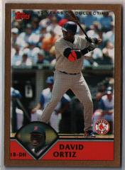 David Ortiz [Gold] Baseball Cards 2003 Topps Traded Prices
