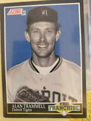 Alan Trammell #852 Baseball Cards 1991 Score Prices